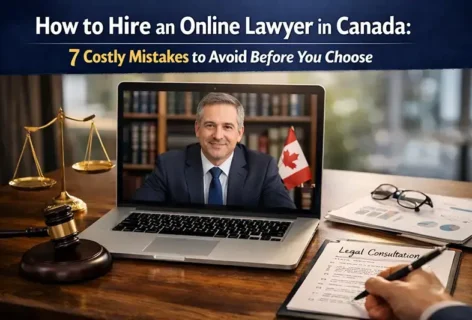 hire an online lawyer in Canada