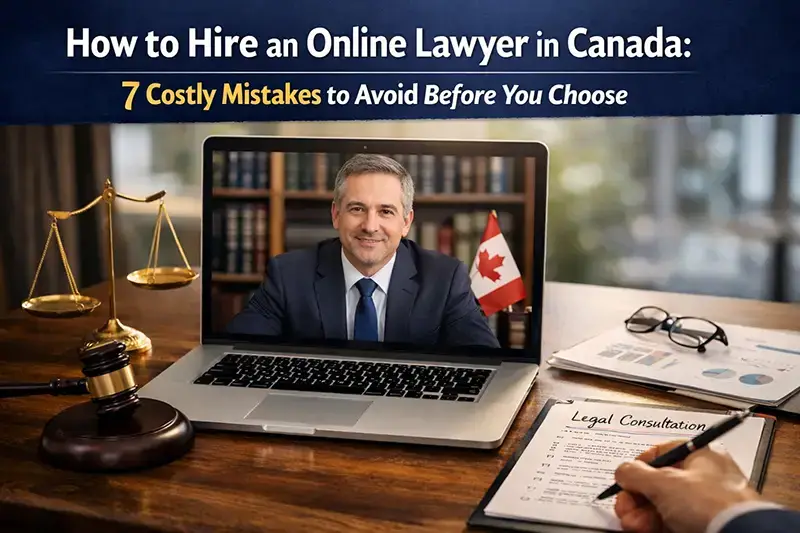 hire an online lawyer in Canada