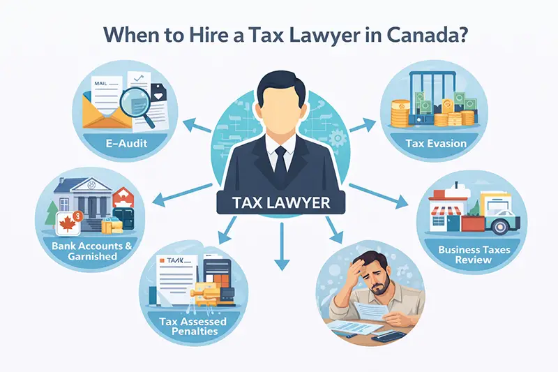 when to hire a tax lawyer in Canada