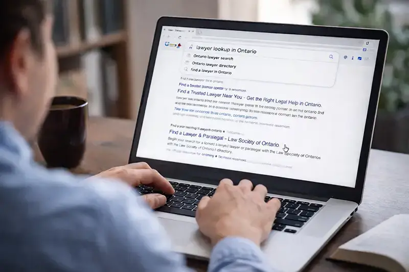 find lawyer in ontario, canada