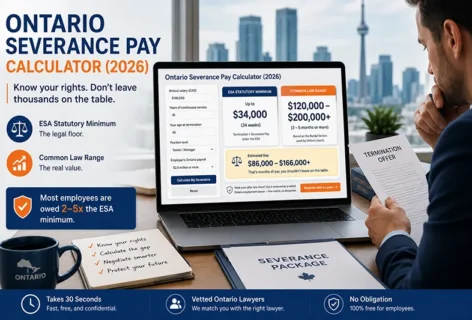 severance pay calculator Ontario